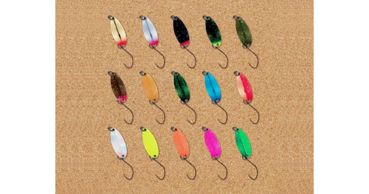 Cucchiaio Da Pesca River Old Satellite Micro Vespa 1,6g – Esche Per Trota Assortite, Made In Japan - Foto 4
