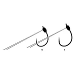 GAMAKATSU WORM 329 HUNGER SF KG WEEDLESS