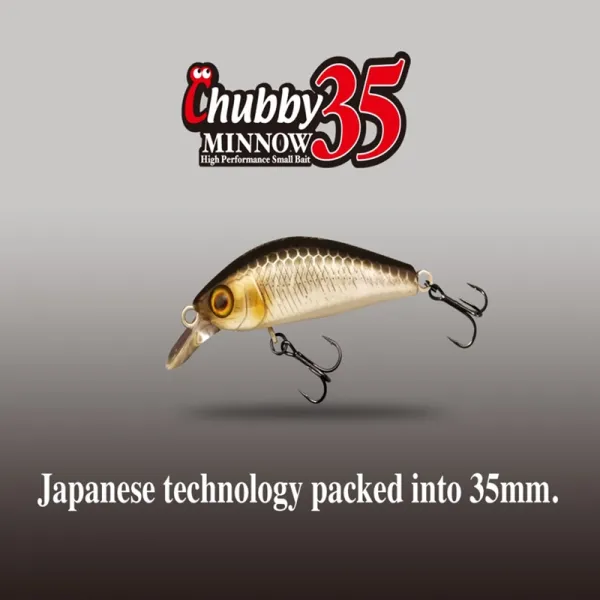 Jackall CHUBBY MINNOW 35