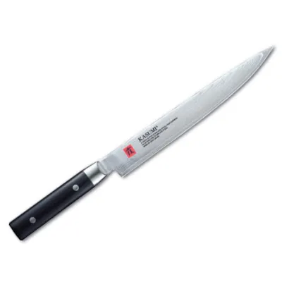 KASUMI  knife DAMASCUS SLICER 24cm