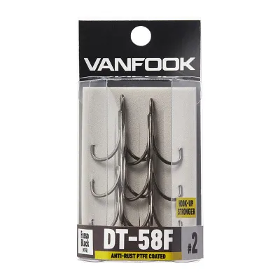 VANFOOK treble DT-58F PTFE COATED