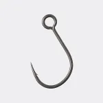 VANFOOK PLB-49F Plugging Single, Medium Heavy Wire, Micro Barb, Fusso Black(PTFE)