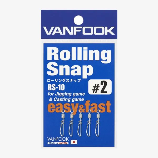 VANFOOK RS-10 Rolling Snap Silver