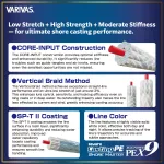 VARIVAS CASTING MAX X9 Shore Master 200m
