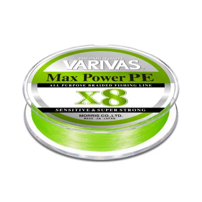 VARIVAS MAX POWER PEX8 lime green 150m