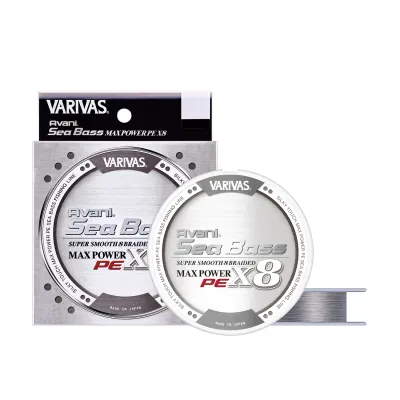 VARIVAS Sea Bass Max Power X8 Stealth Gray 200m