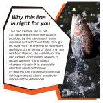 VARIVAS Super Trout Area Ester Orange 140m
