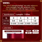 Varivas SuperTroutAdvance KACHI-IRO Nylon 100m