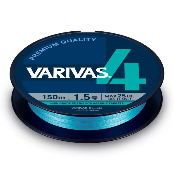 VARIVAS Varivas4 WATER BLUE 150m