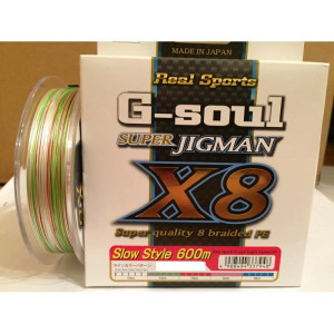 YGK G-SOUL SUPER JIGMAN X8 600m