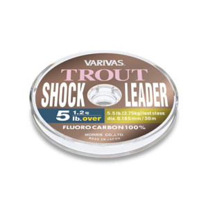 VARIVAS Trout Shock Leader FLUORO 30m 