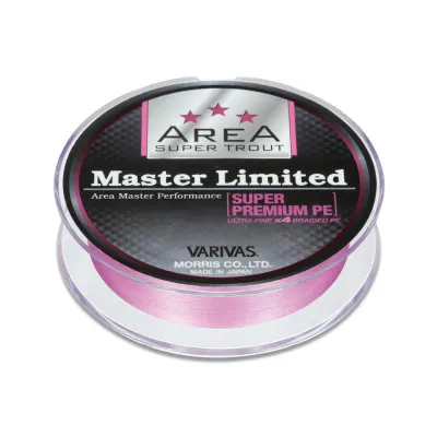 VARIVAS Trout Area Master Ltd PE4 pink 75m 