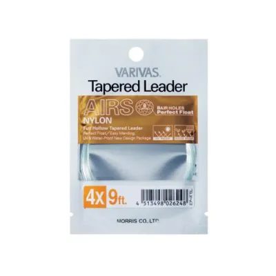 VARIVAS fly AIRS Tapered Leader 9ft 
